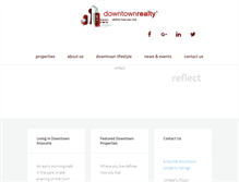 Tablet Screenshot of knoxvilledowntownrealty.com